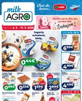Milk Agro leták platný od stredy 04.03.