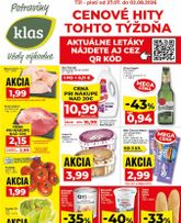 Klas leták platný od pondelka 27.07.