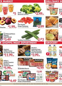 Martin's Super Markets weekly ad from Sunday 05/24