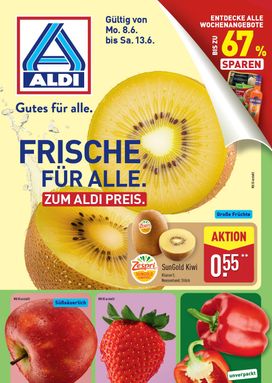 Aldi Nord Německo leták od pondělí 08.06.