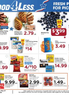 Food 4 Less weekly ad from Wednesday 05/27