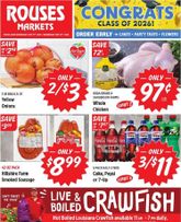 Rouses Markets weekly ad from Wednesday 05/13