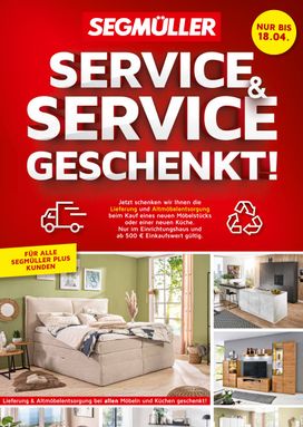 SEGMÜLLER-Prospekt von Samstag 28.03.