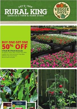 Rural King weekly ad from Thursday 04/23