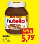 Nutella im Angebot