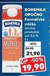 BOHEMILK Farmářské mléko 1l