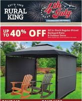 Rural King weekly ad from Thursday 06/25