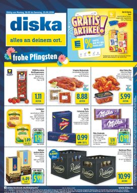 Diska-Prospekt von Montag 18.05.