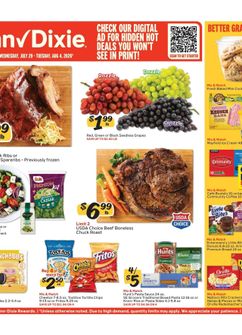 Winn-Dixie weekly ad from Wednesday 07/29