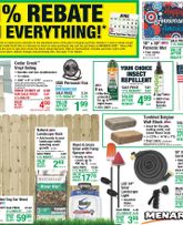 Menards weekly ad from Thursday 06/04