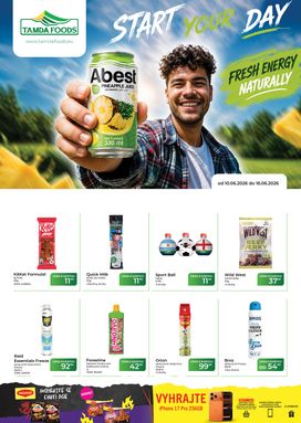 Tamda Foods leták od středy 10.06.