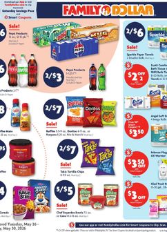 Family Dollar weekly ad from Tuesday 05/26
