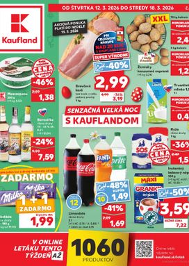 Kaufland leták platný od štvrtka 12.03.