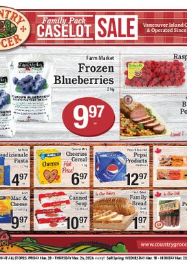 Country Grocer flyer from Friday 03-20
