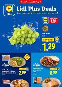 Lidl weekly ad from Wednesday 08/05