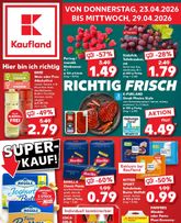 Kaufland Německo leták od čtvrtka 23.04.