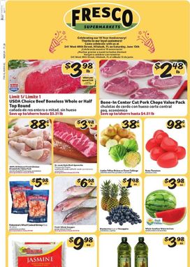 Fresco y Más weekly ad from Wednesday 06/10