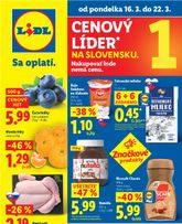 Lidl leták platný od pondelka 16.03.