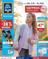 Aldi Süd Německo leták od pondělí 03.08.