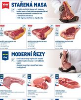 Makro - Stařená masa a moderní řezy