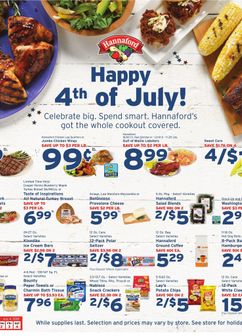 Hannaford weekly ad from Sunday 06/28