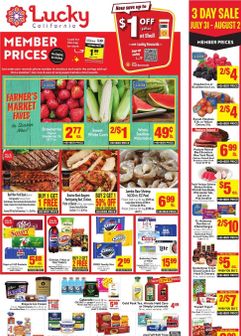 Lucky weekly ad from Wednesday 07/29