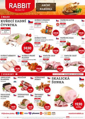 Řeznictví RABBIT leták od pondělí 22.06.