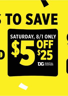 Dollar General weekly ad from Sunday 07/26