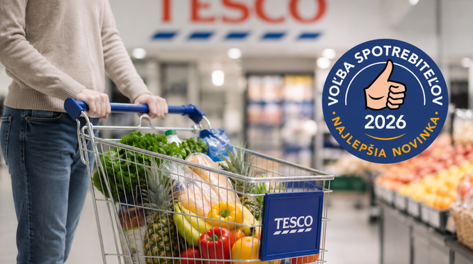 Voľba spotrebiteľov 2026: Tesco bodovalo s privátnymi značkami