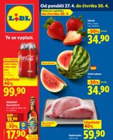 Lidl leták od pondělí 27.04.