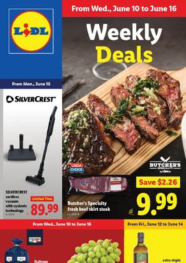Lidl weekly ad from Wednesday 06/10