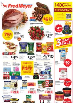 Fred Meyer weekly ad from Wednesday 03/25