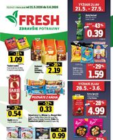 Fresh - Stredné a západné Slovensko