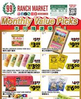 99 Ranch Market - Monthly Value Picks