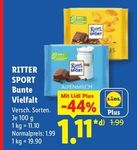 RITTER SPORT Bunte Vielfalt 100g im Angebot