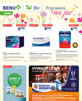 BENU Lekáreň leták platný od stredy 01.04.