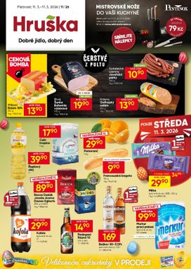 Hruška leták od středy 11.03.