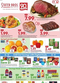 Stater Bros. weekly ad from Wednesday 03/25