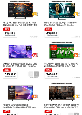 MediaMarkt-Prospekt von Montag 23.03.