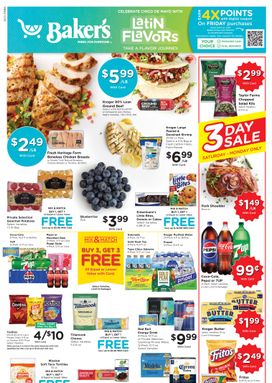 Baker's weekly ad from Wednesday 04/29
