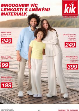 KiK leták od pondělí 23.03.