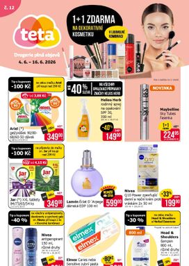 Teta drogerie leták od čtvrtka 04.06.