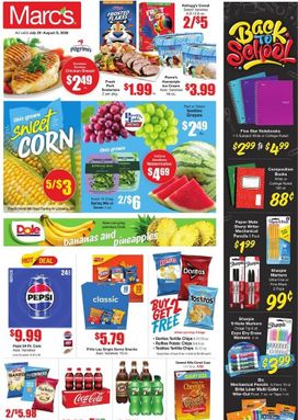 Marc's weekly ad from Wednesday 07/29