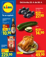 Lidl leták od čtvrtka 23.04.