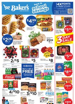 Baker's weekly ad from Wednesday 07/22