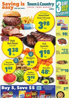 Town & Country Markets weekly ad from Wednesday 07/29