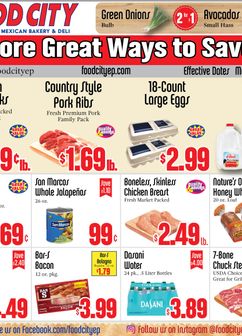 Food City weekly ad from Wednesday 03/18