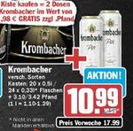 Krombacher 1 Kiste