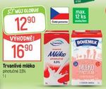 Trvanlivé mléko plnotučné 1 l