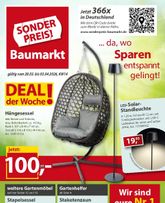 Sonderpreis Baumarkt-Prospekt von Samstag 28.03.